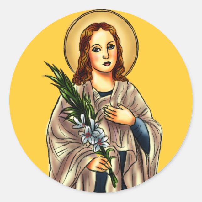 St. Maria Goretti Sticker (Front)