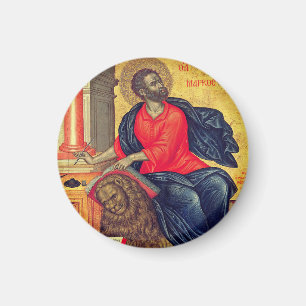 St. Mark - by Tzanes Emmanuel (1657) Magnet