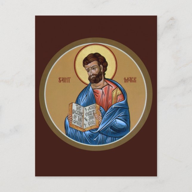 St. Mark Prayer Card (Front)