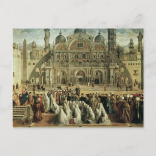 St. Mark Preaching in Alexandria, Egypt, 1504-07 Postcard