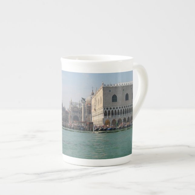 St. Mark’s Square from the Grand Canal Bone China Mug (Front Right)