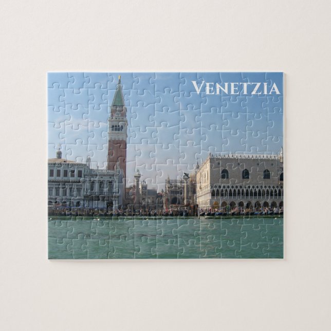 St. Mark’s Square from the Grand Canal Jigsaw Puzzle (Horizontal)