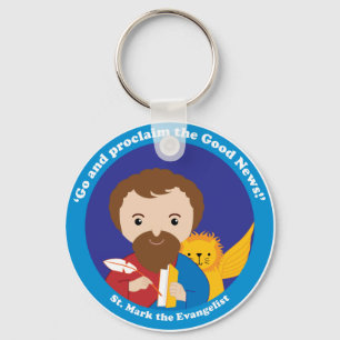 St. Mark the Evangelist Key Ring