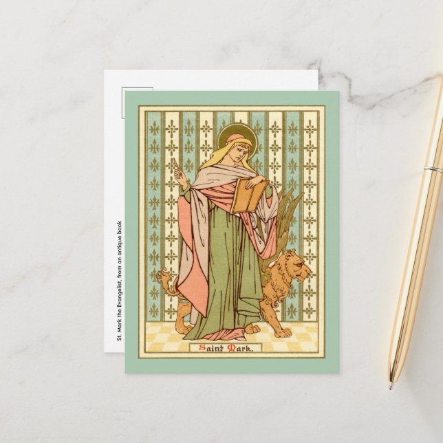 St. Mark the Evangelist (RLS 09) Postcard 2 (Front/Back In Situ)