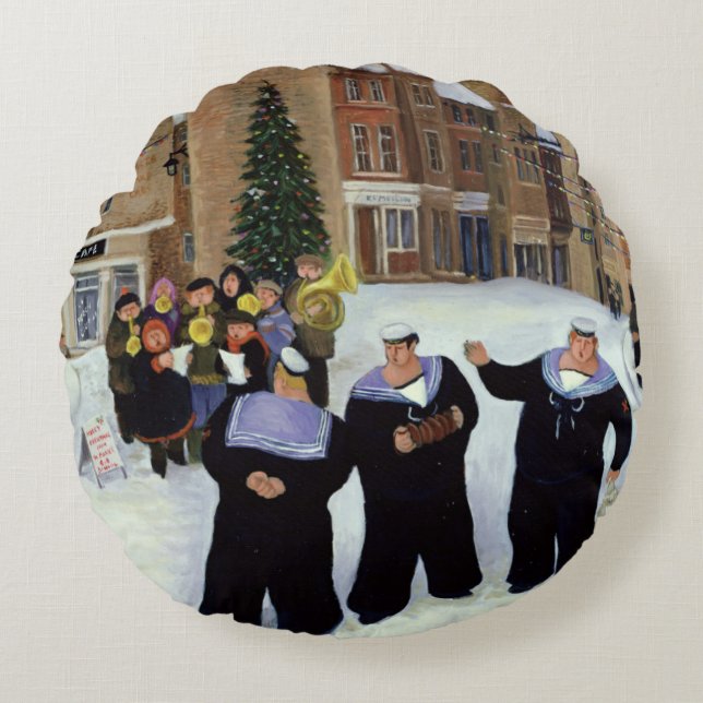 St. Mark's C.E. School Band Round Cushion (Front)