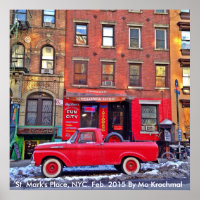 St. Mark's Place, NYC February 2015
