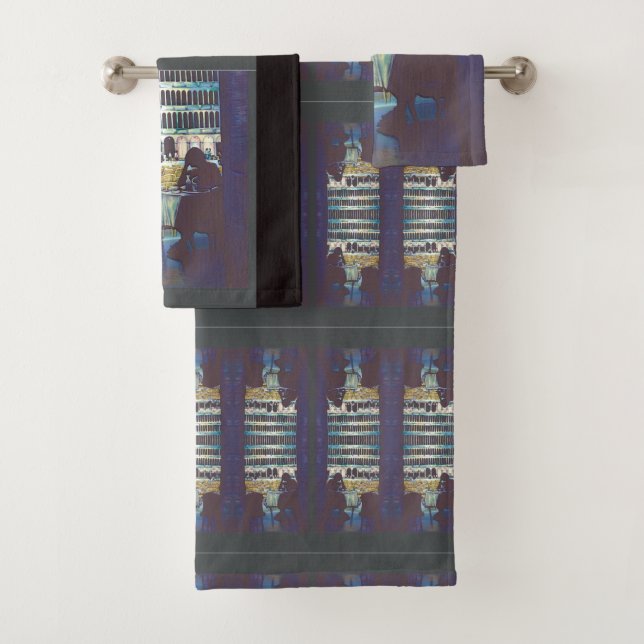 St. Marks Silhouette Bath Towel Set (Insitu)