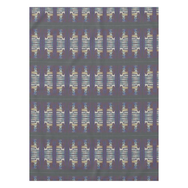 St. Mark's Silhouette Tablecloth (Front)