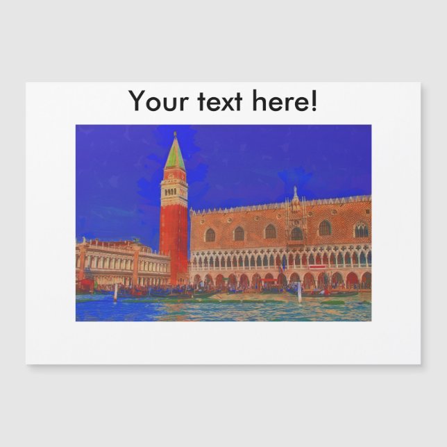 St Mark's Square Piazzetta painting (Front)