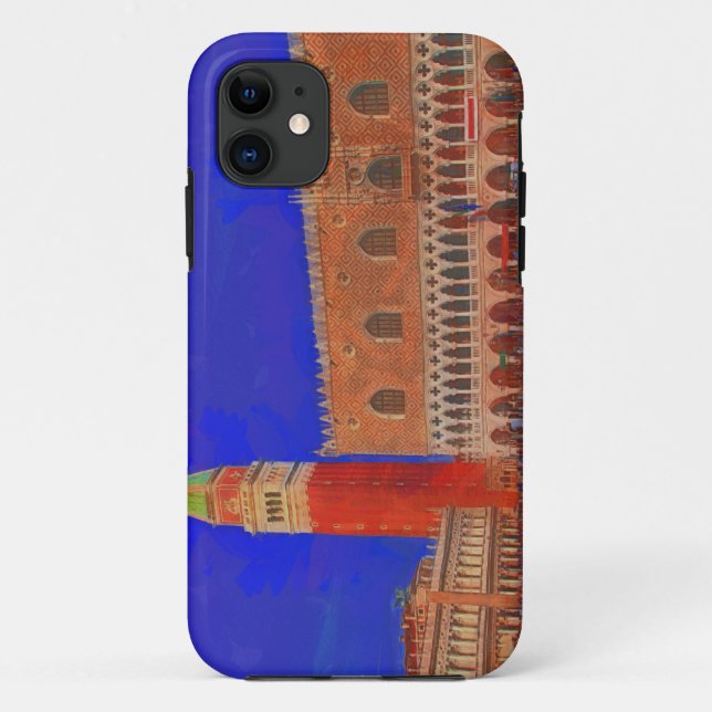 St Mark's Square Piazzetta painting Case-Mate iPhone Case (Back)