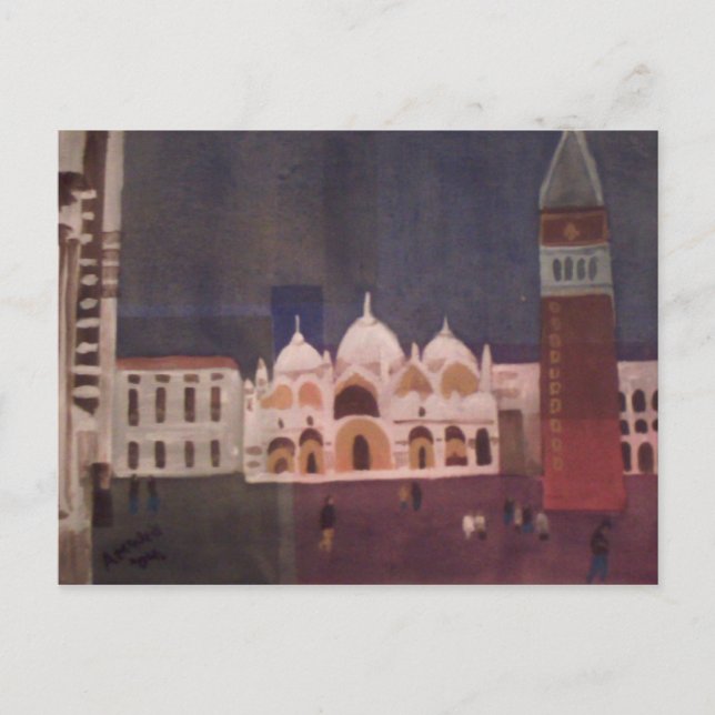 St Marks Square postcard (Front)