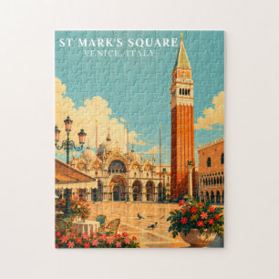 St Mark's Square Venice Italy Piazza San Marco Jigsaw Puzzle