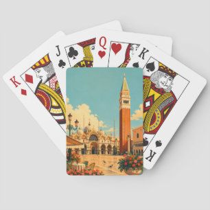 St Mark's Square Venice Italy Piazza San Marco Playing Cards