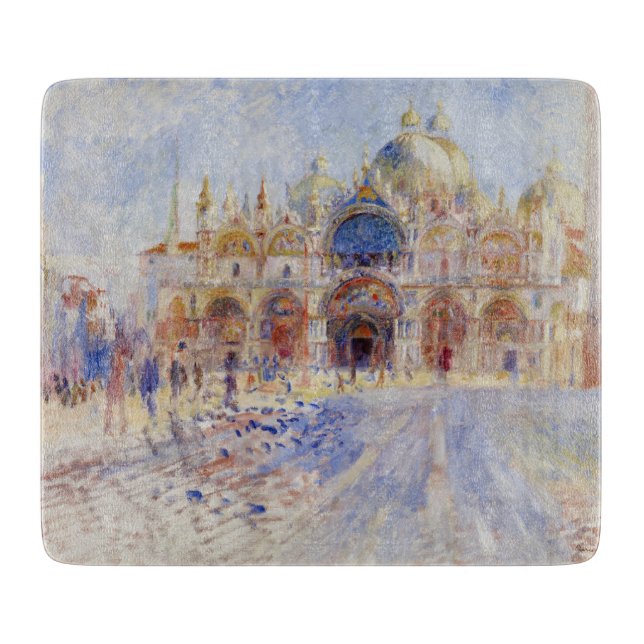 St Mark's Square, Venice (Piazza San Marco) Cutting Board (Front)