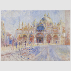 St Mark's Square, Venice (Piazza San Marco) Tissue Paper