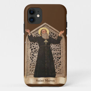 St. Maron, Patron of the Maronite Catholic Church iPhone 11 Case