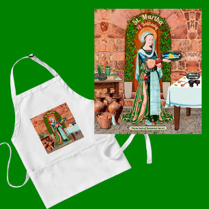 St. Martha of Bethany in Her Kitchen Standard Apron