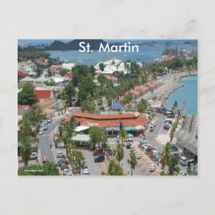 St. Martin and Marigot Bay Postcard