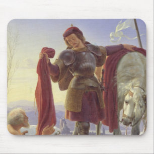 St. Martin and the Beggar, 1836 Mouse Mat