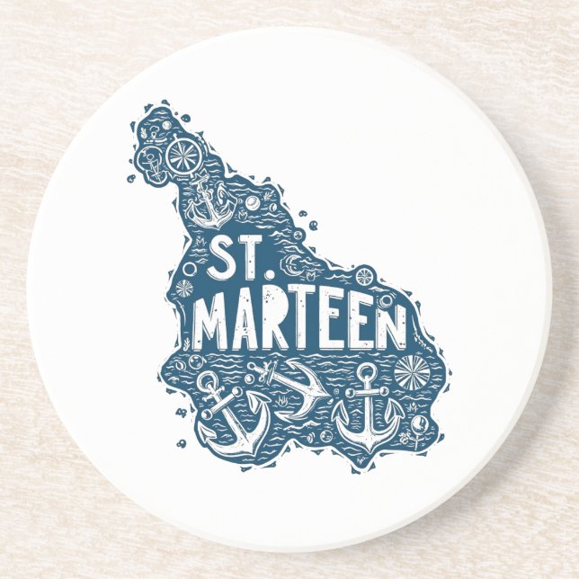 ST.MARTIN COASTER (Front)
