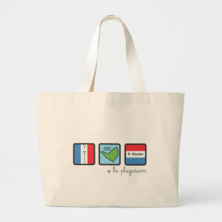 St Martin Large Tote Bag