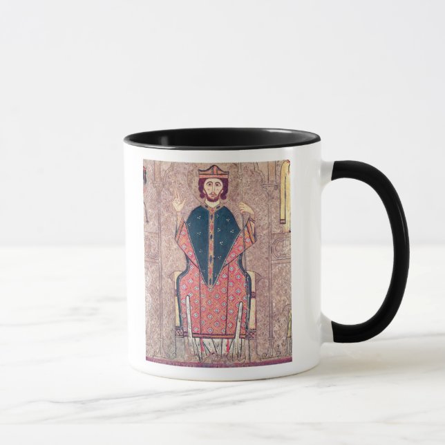St. Martin of Tours, detail from an altar Mug (Right)