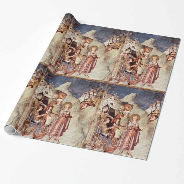 ST MARTIN RENOUNCES THE ARMY WRAPPING PAPER (Unrolled)