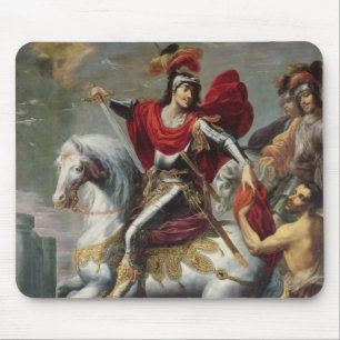 St. Martin sharing his cloak with the beggar Mouse Mat