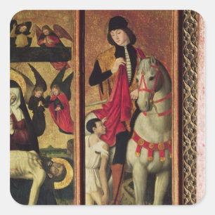 St. Martin Square Sticker
