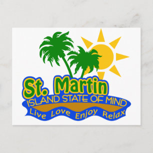 St. Martin State of Mind postcard