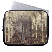 St Martins in the Fields, from 'Ackermann's Microc