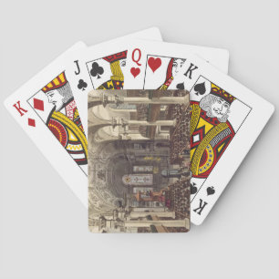 St Martins in the Fields, from 'Ackermann's Microc Playing Cards