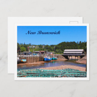 ST MARTINS NEW BRUNSWICK POSTCARD