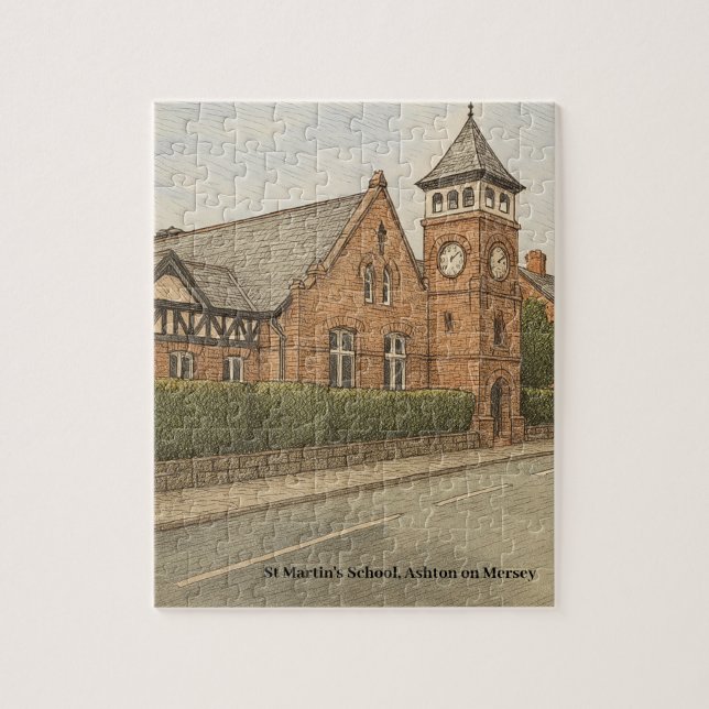 St Martin's School Jigsaw Puzzle (Vertical)