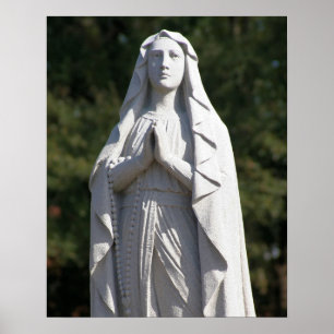 St. Mary in Prayer 16x20 Poster