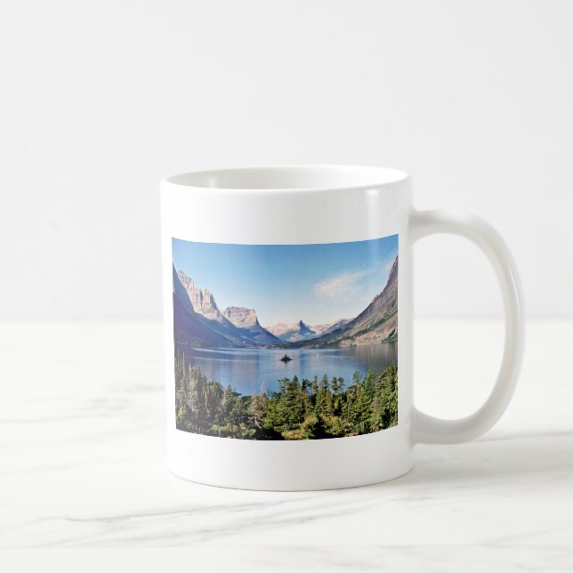 St. Mary Lake - Glacier National Park Coffee Mug (Right)
