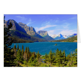 St. Mary Lake,  Glacier National Park,  Montana