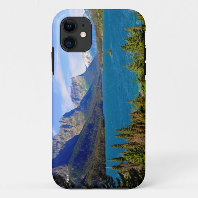 St. Mary Lake,  Glacier National Park,  Montana Case-Mate iPhone Case (Back)