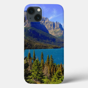 St. Mary Lake,  Glacier National Park,  Montana iPhone 13 Case