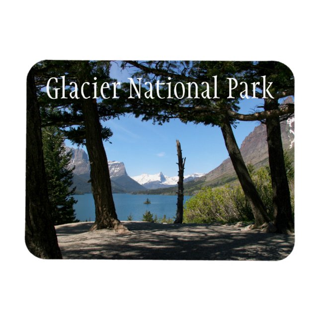 St. Mary Lake, Glacier National Park, Montana Magnet (Horizontal)