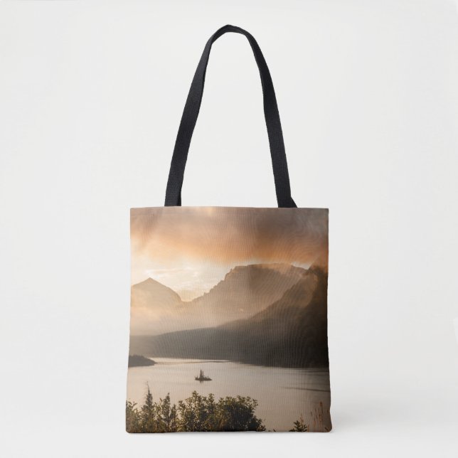 St. Mary Lake | Glacier National Park, Montana Tote Bag (Front)