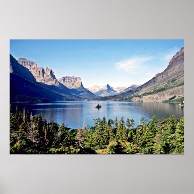 St. Mary Lake - Glacier National Park Poster (Front)