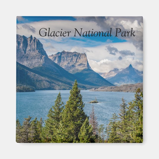 St. Mary Lake Magnet (Front)