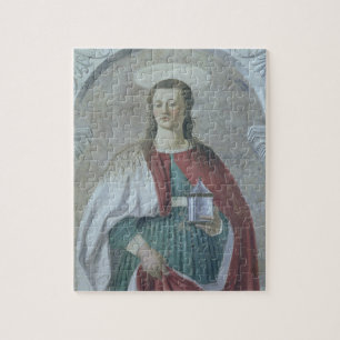 St. Mary Magdalene, 1466 (fresco) (detail) (see 62 Jigsaw Puzzle