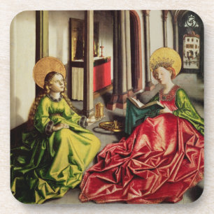 St. Mary Magdalene and St. Catherine of Alexandria Coaster
