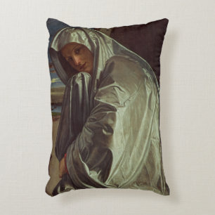 St. Mary Magdalene Approaching the Sepulchre Decorative Cushion