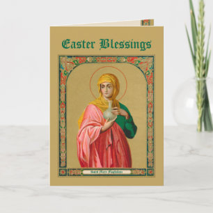 St. Mary Magdalene as Myrrhbearer (ORX 01) Easter Card