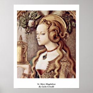St. Mary Magdalene By Carlo Crivelli Poster