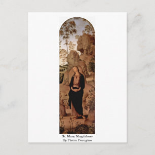 St. Mary Magdalene By Pietro Perugino Postcard