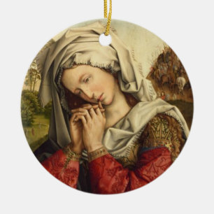 St. Mary Magdalene Feast Day July 22 Ceramic Tree Decoration